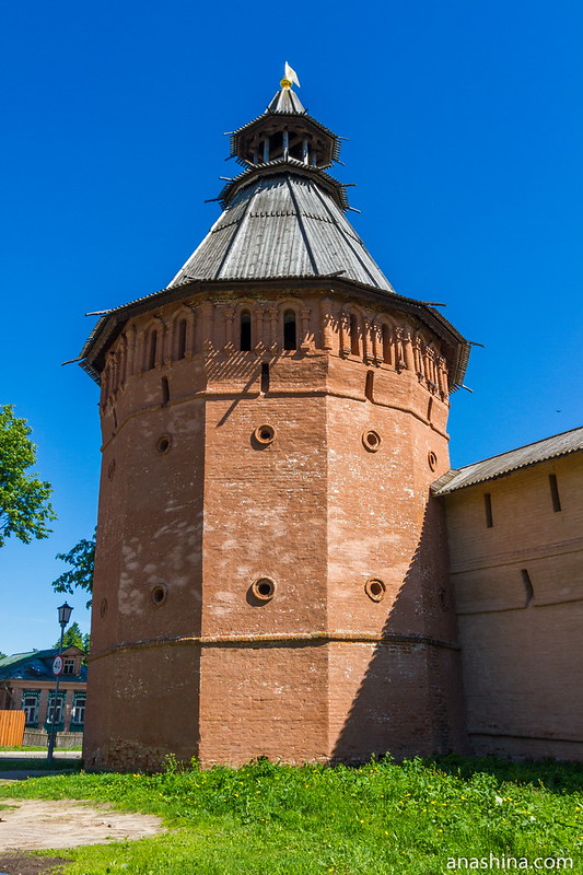 Многоугольная башня, Спасо-Евфимьев монастырь, Суздаль