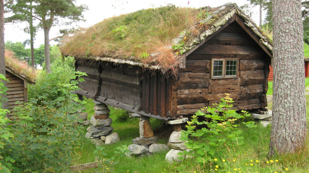 крыша в Норвегии
