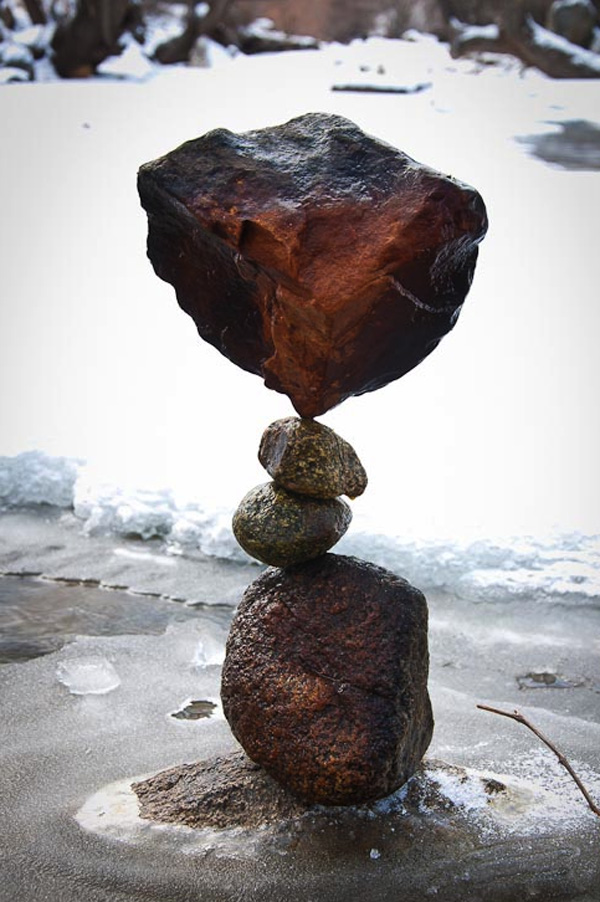 Удивительное каменное равновесие Майкла Грэба