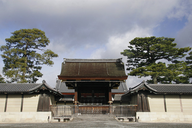 Императорский дворец Госё в Киото