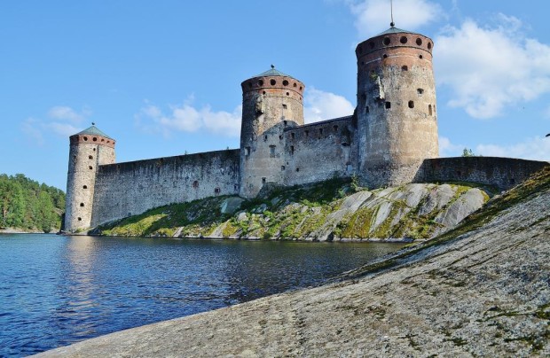 Финляндия: крепость Олавенлинна