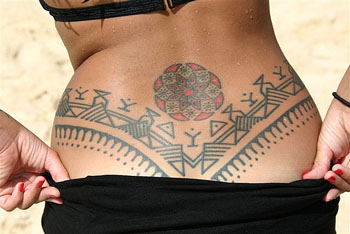 Татуировки народов Африки