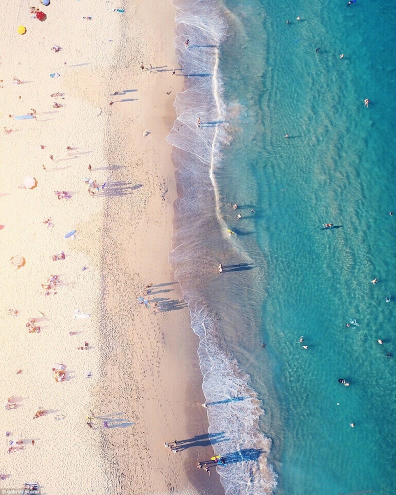 Пляж в Марубре, Австралия. Автор: @gabscanu.