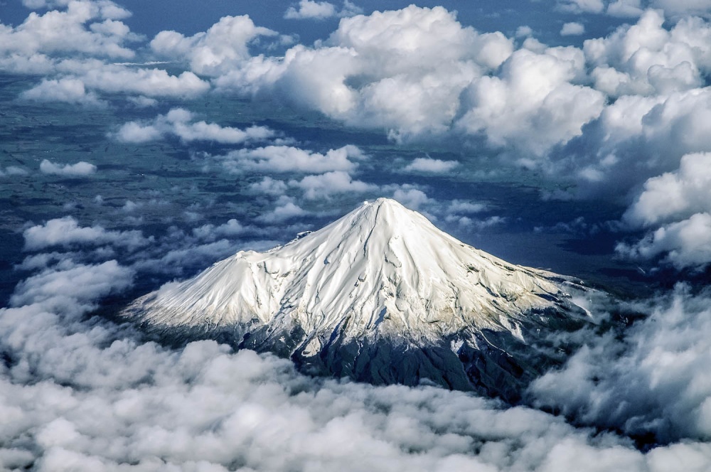 Спящий вулкан Таранаки