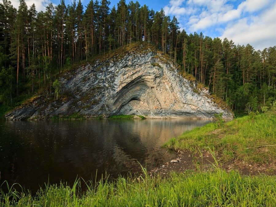 Южно-Уральский заповедник фото скалистого обрыва