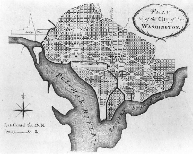 Вашингтон DC план города