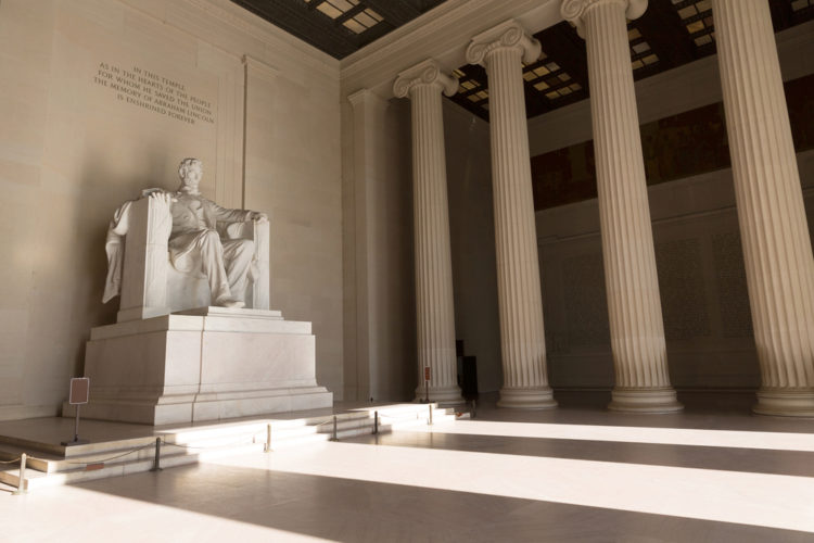 Мемориал Линкольна - достопримечательности Вашингтона