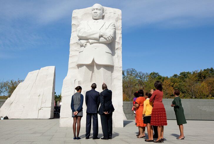 Памятник Мартину Лютеру Кингу.
