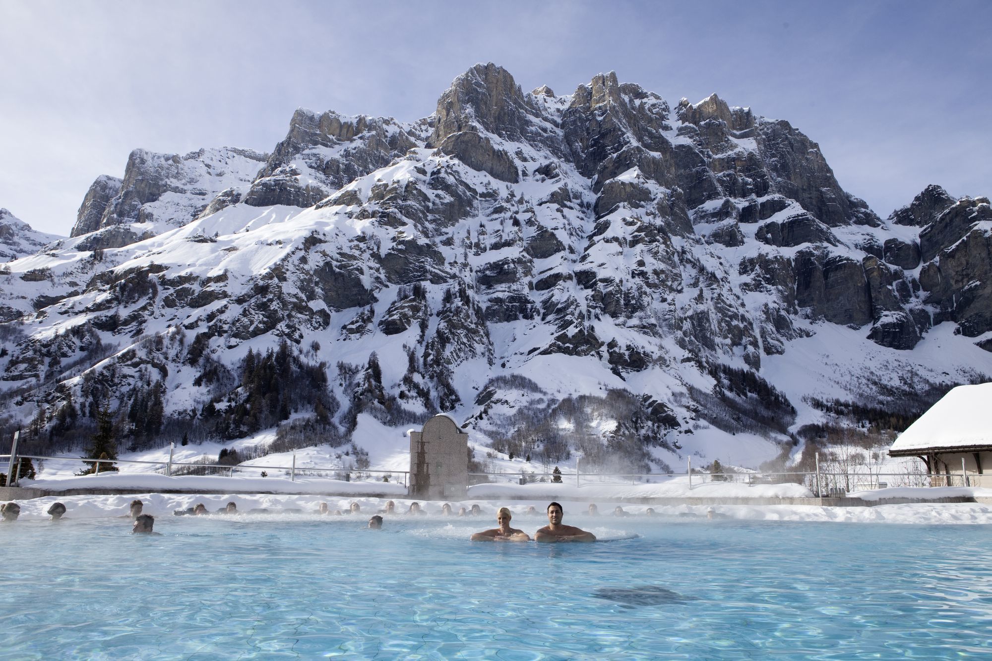 Лёйкербад - горнолыжный курорт Швейцарии с термальными источниками