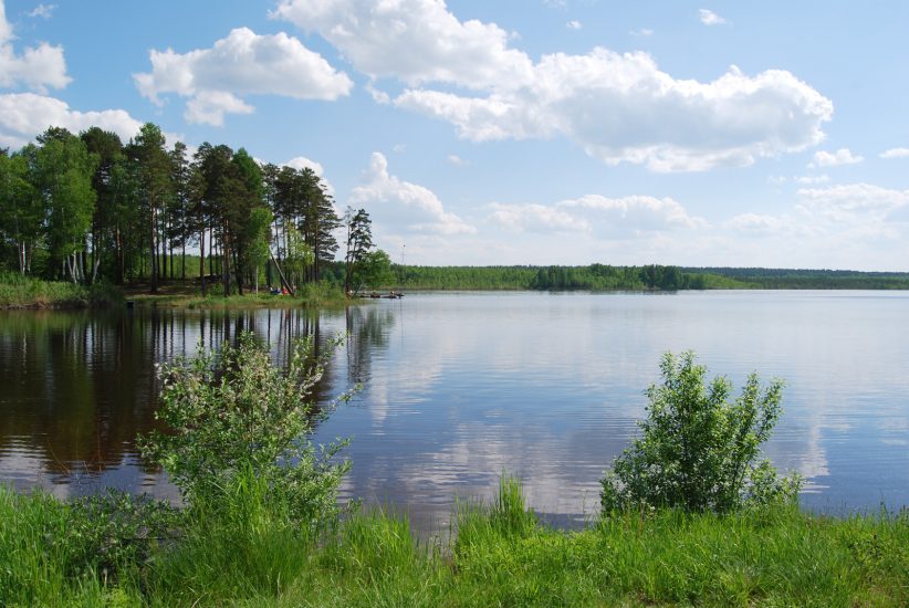Озеро Гурино на Урале