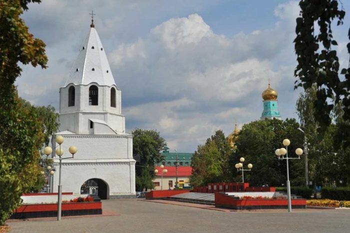 Башня старинного кремля – одна из главных достопримечательностей Сызрани.