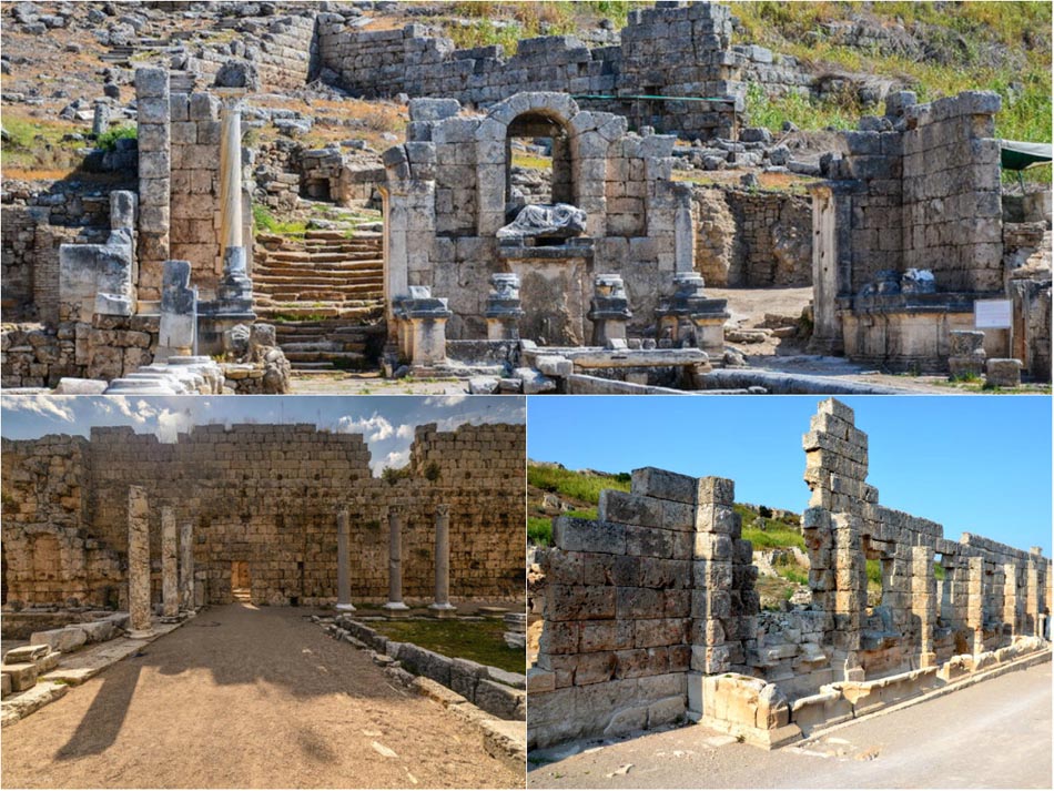 Руины города Перге