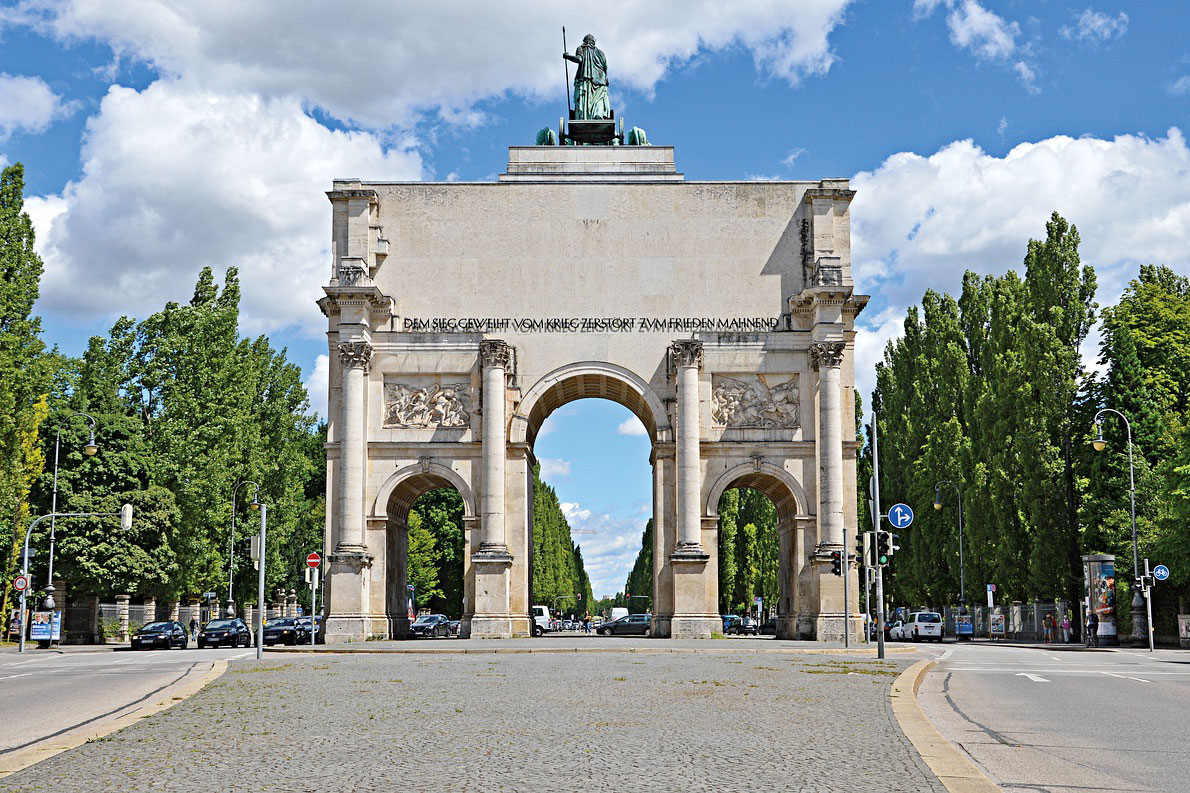 Триумфальная арка в Мюнхене