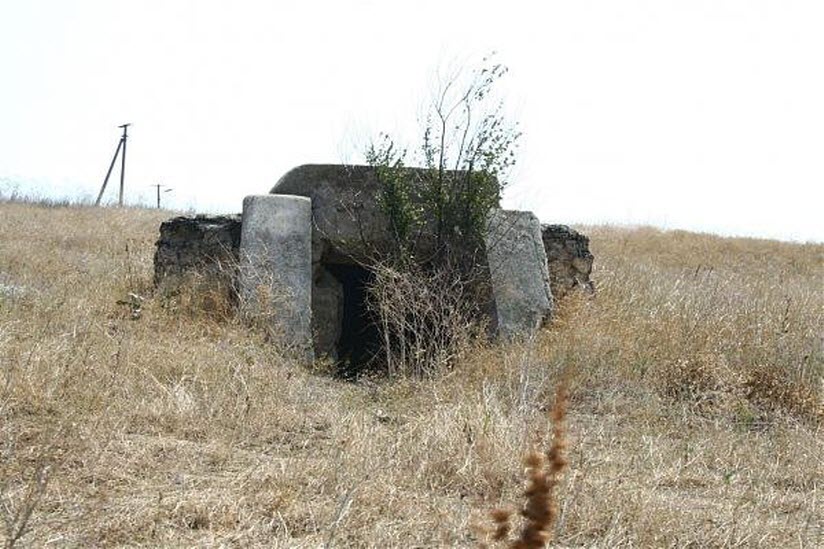 Руины 743-й артиллерийской батареи